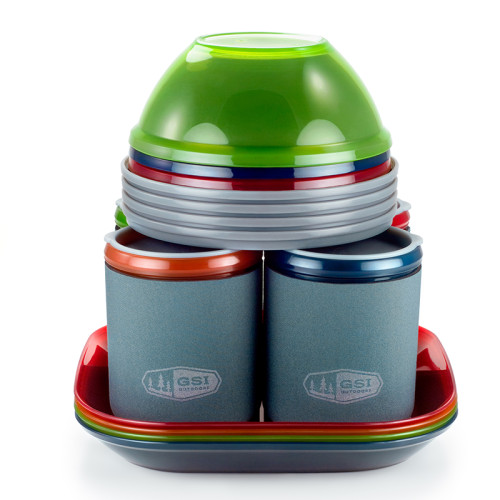GSI Infinity 4 Person Deluxe Tableset, Multicolor
