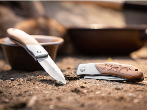 Boker Magnum Caveman Damast