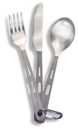 Optimus Titanium 3-dílný příbor