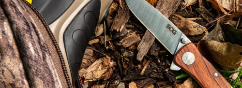 Sog Twitch II Wood Handle