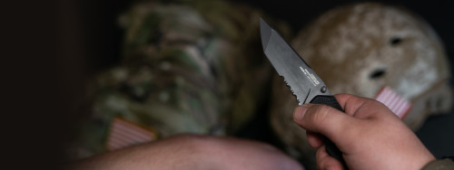 Sog Vision XR Partially Serrated