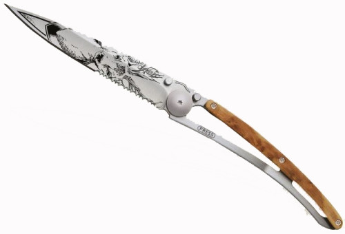 Deejo Tattoo Serration 37g juniper wood