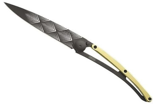 Deejo Gold Tattoo Black 27g 23kt yellow gold