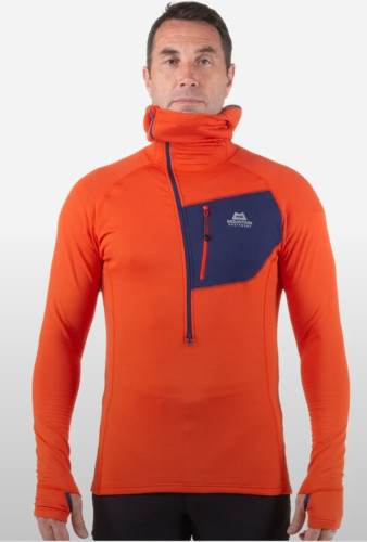 Mountain Equipment Eclipse Hooded Zip T-Shirt Mens