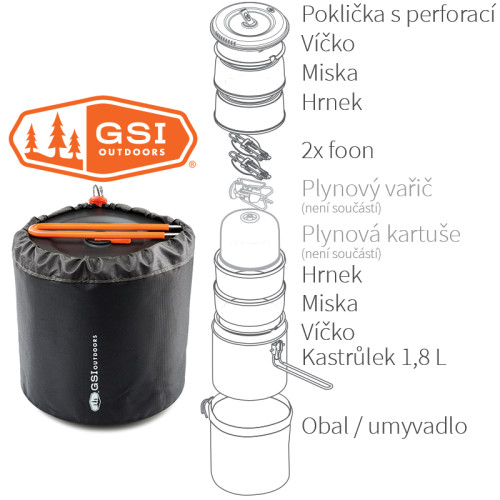 GSI Outdoors Pinnacle Dualist HS 1,8l