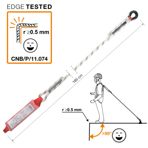 Camp. Shock Absorber Rope Lanyard 185 cm
