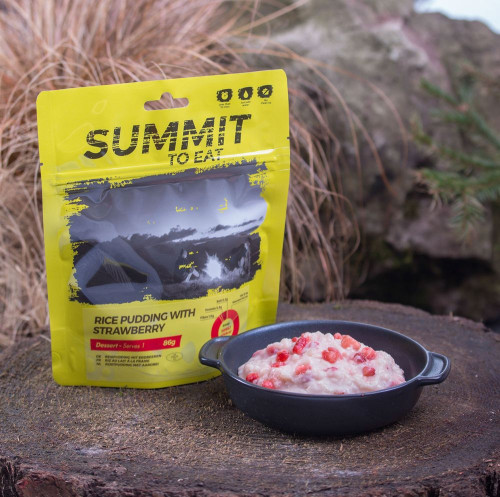 Summit to Eat Rýžový nákyp s jahodami