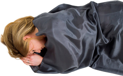 Lifeventure Silk Sleeping Bag Liner - rectangular