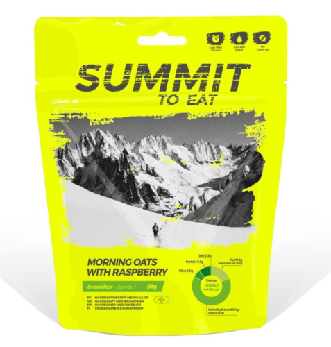 Summit to Eat Ovesná kaše s malinami