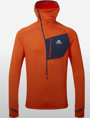 Mountain Equipment Eclipse Hooded Zip T-Shirt Mens