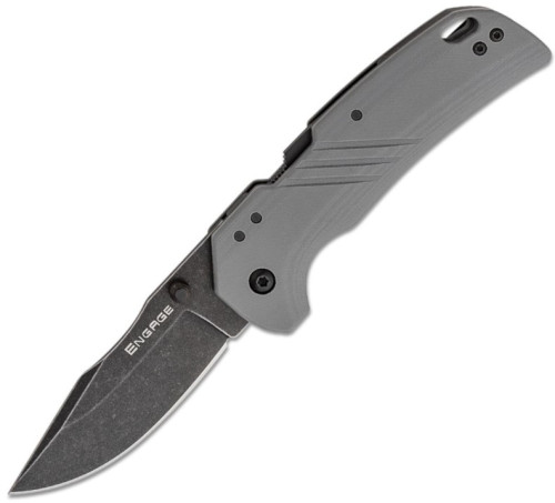 Cold Steel 3" Engage AUS10A Grey G-10 Handle