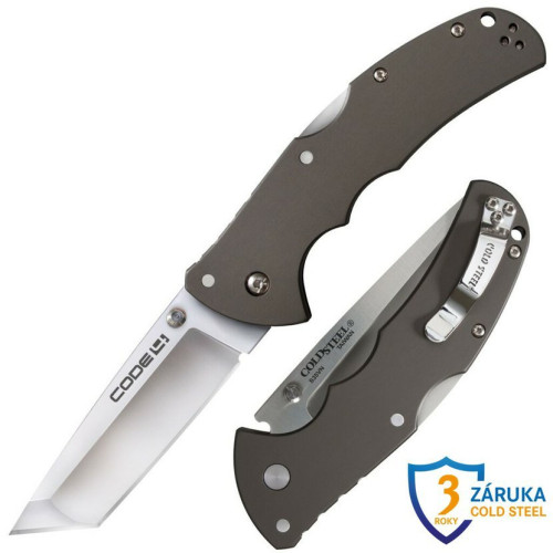 Cold Steel Code 4 Tanto pt. Plain Edge