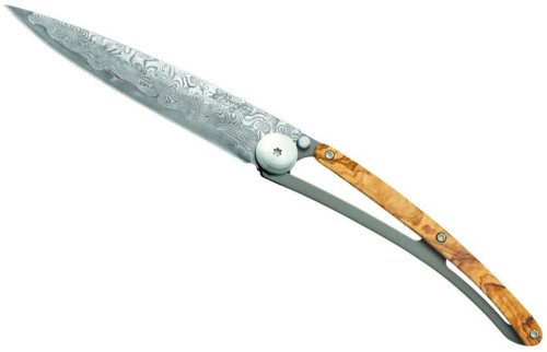 Deejo 1DB009 37g damascus olive wood
