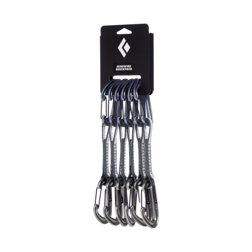 Black Diamond Miniwire Quickdraw 12 cm 6Pack