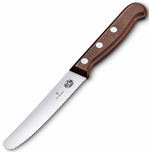 Victorinox Nůž na rajčata 11 cm s dřevěnou rukojetí