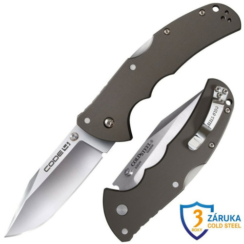 Cold Steel Code 4 Clip pt. Plain Edge