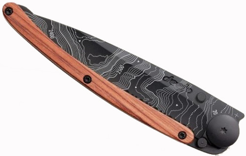 Deejo Tattoo Serration Black 37g coralwood