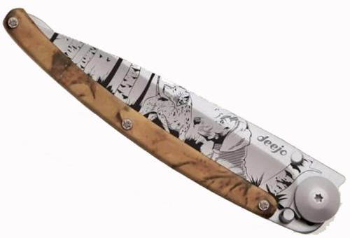 Deejo Tattoo Serration 37g brown camo
