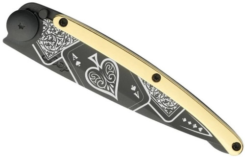 Deejo Gold Tattoo Black 37g 23kt yellow gold