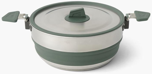 Sea to Summit Detour Stainless Steel Collapsible Pot 3L