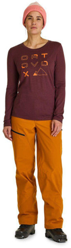 Ortovox 185 Merino Brand Outline Long Sleeve W