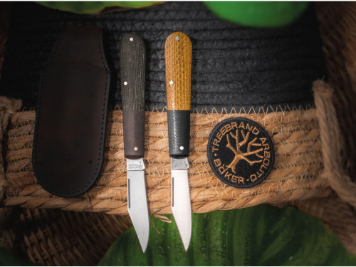 Boker Barlow Integral Burlap Micarta