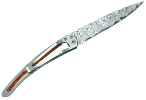 Deejo 1DB009 37g damascus olive wood