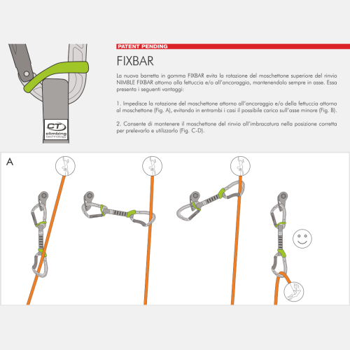 Climbing Technology Nimble Fixbar set NY 6