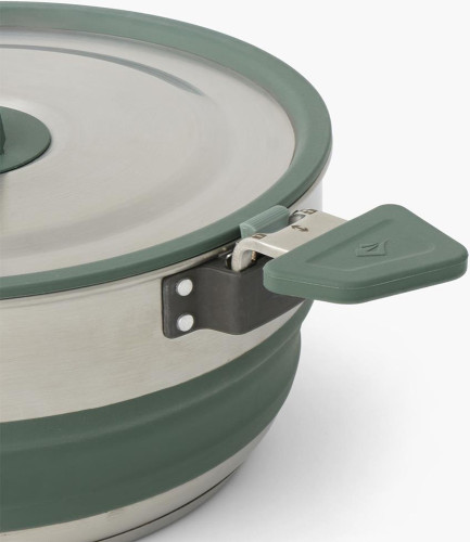 Sea to Summit Detour Stainless Steel Collapsible Pot 3L