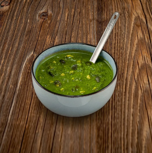 Lyofood krémová Brokolicová polévka se špenátem, mozarellou a dýňovými semínky