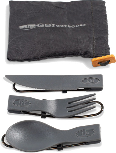 GSI Tekk Trio Folding Cutlery Set