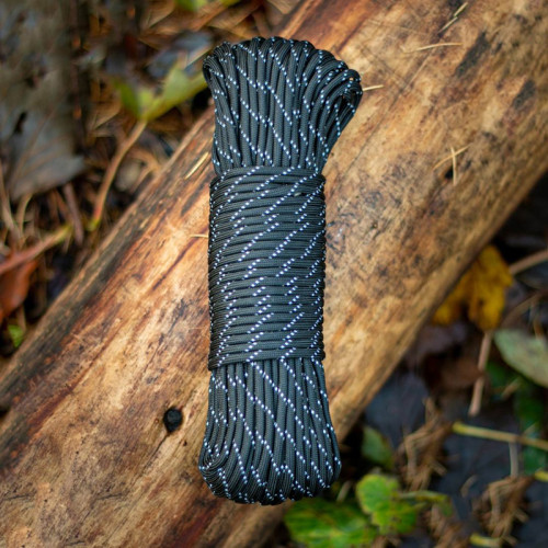 Lifesystems Paracord 550lb, 7-core, Reflective