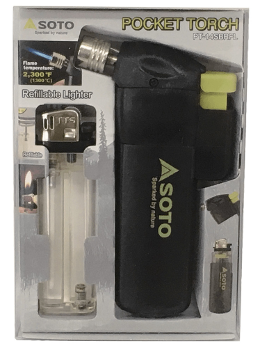 Soto Pocket Torch With Refillable Lighter