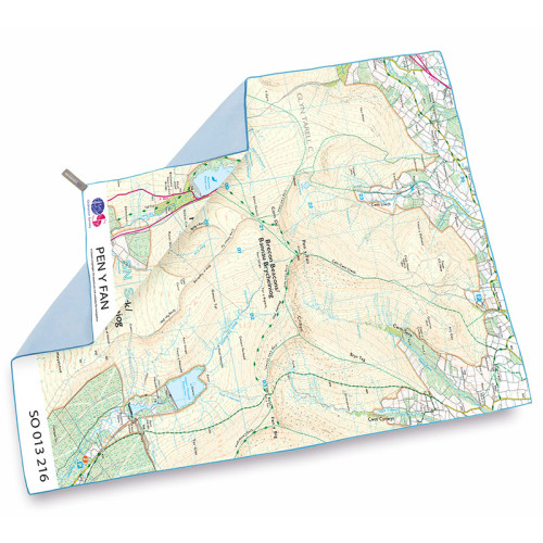 Lifeventure Map Towel