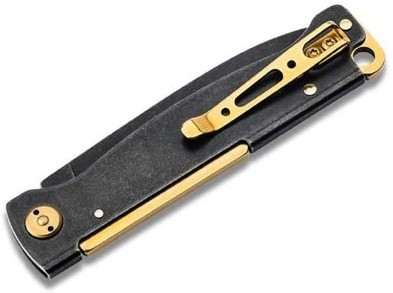 Boker Plus Atlas Black Stonewash Brass