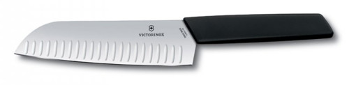 Victorinox Santoku Swiss Modern 17 cm s výbrusy