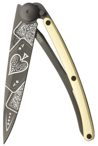 Deejo Gold Tattoo Black 37g 23kt yellow gold