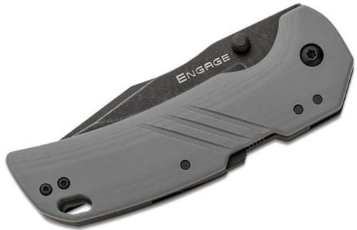Cold Steel 3" Engage AUS10A Grey G-10 Handle