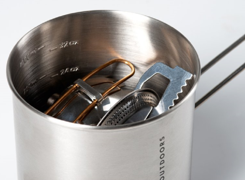GSI Glacier Stainless Explorer Set