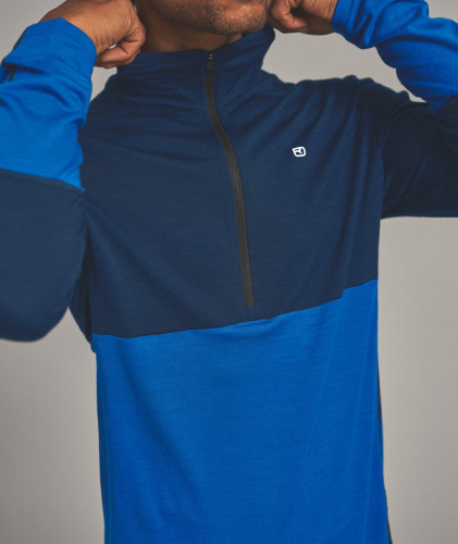 Ortovox 185 Rock'N'Wool Zip Neck Men's