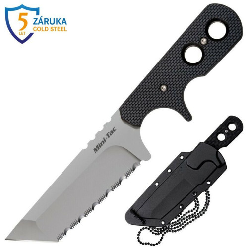 Cold Steel Mini Tac Tanto Serrated