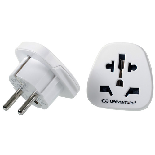 Lifeventure Europe Travel Adaptor