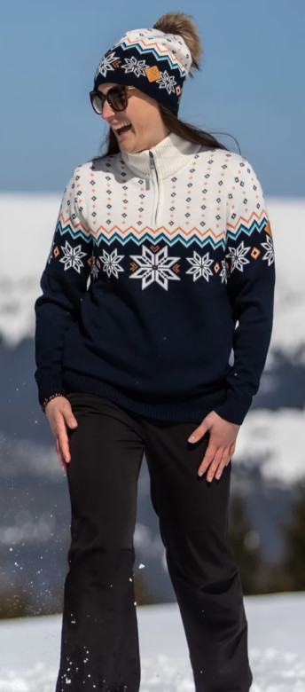 Kama AND 502 - Dámský vlněný olympijský svetr týmu Andorry. | Affekt.cz