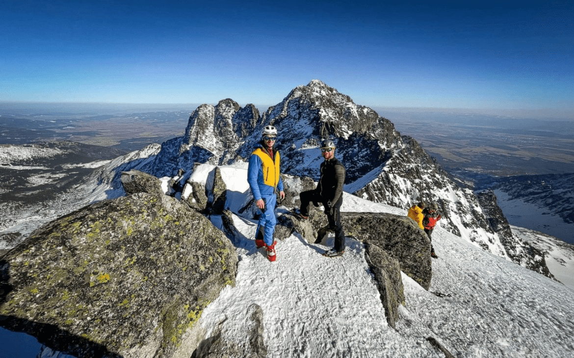 Víkendové skialpování ve Vysokých Tatrách